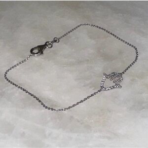 Dana Rebecca white gold Hamsa Hand Bracelet